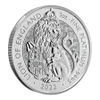 2022 1 oz Great Britain Tudor Beast Platinum Coin - Lion of England