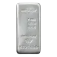 Metalor 1Kg Cast Silver Bar