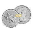 2 oz Silver Royal Canadian Maple Leaf Coin .9999 Random Year