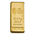 1000 Gram 1KG Royal Mint Cast Gold Bar