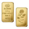 2.5 Gram PAMP Rosa Gold Bar