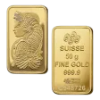 50 Gram PAMP Lady Fortuna Gold Bar