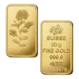 20 Gram PAMP Rosa Gold Bar