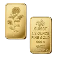 ½ Ounce PAMP Rosa Gold Bar