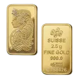 2.5 Gram PAMP Lady Fortuna Gold Bar