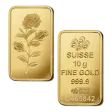 10 Gram PAMP Rosa Gold Bar