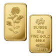 50 Gram PAMP Rosa Gold Bar