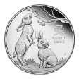 1/2oz Silver Perth Mint Year of the Rabbit (2023)