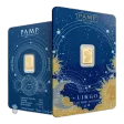0.5g Gold PAMP Zodiacs Virgo Gold Bar