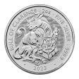 2 Oz Tudor Beasts - The Bull of Clarence Silver BU Coin 2023