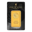 50g Perth Mint Gold Mint Bar