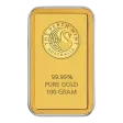 100 gram Perth Mint Kangaroo Gold Minted Bar 99.99%