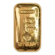 50 Gram Metalor Gold Cast Bar