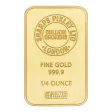 1/4oz Gold Bar