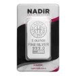 1 oz Silver Bar | Nadir Metal Rafineri