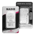 50g Silver Bar | Nadir Metal Rafineri
