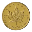 1/4 oz Gold Canadian Maple Leaf Coins