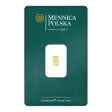 Mennica Polska Gold Minted Bar 1/2g