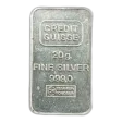 20 Gram Credit Suisse Silver Bar Vintage