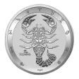 2023 Tokelau 1 oz Silver $5 Zodiac Series: Scorpio