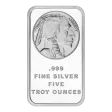 5 oz Buffalo Silver Bar | Silvertowne Mint
