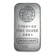 1oz Engelhard Silver Bar (Large E)