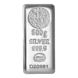 500 Gram Nadir Silver Cast Bar
