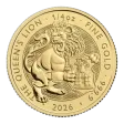 1/4 Tudor Beasts Queens Lion Gold Coin | 2026