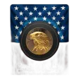 Scottsdale Mint 1oz Gold Eagle Stacker Round In Assay Card