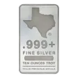 10 oz Texas Silver Bar (Classic Style)