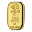 100 Gram PAMP Cast Gold Bar