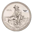 Engelhard 1 oz .999 Fine Silver Prospector Round - Secondary Market - Random Year