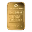 100g Gold Rand Refinery Minted Bar