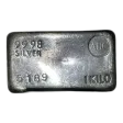Vintage 1 Kilo Australian Bullion Co (ABC) Silver Bar