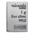 1 gram Silver Bar - Valcambi