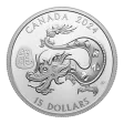 1 oz 2024 $15 Lunar Year Of The Dragon - Fine Silver Coin