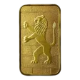 2.5 Gram The Holy Land Mint Lion of Judah Gold Bar (New w/ Assay)