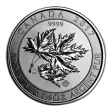 2017 1.5 oz Canadian Silver Super Leaf Bullion Coin (Pre-Owned in Good Condition)