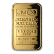 1 oz Johnson Matthey Gold Bullion Bar