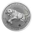 Pre-Owned 2016 Canadian Cougar 1oz Silver Coin - VAT Free