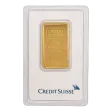 1 oz Credit Suisse Gold Bullion Bar (Pre-Owned in Good Condition)