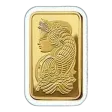 20g Pamp Suisse Gold Lady Fortuna Minted Bar - Swiss Gold