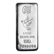 1 Kilo Holy Land Mint Cast Silver Bar (New)
