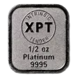 1/2oz Platinum Mint Bar - Intrinsic Tender Elemental