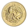 2026 U.K. 100 Pound 1 oz Gold Tudor Beast Royal Dragon Brilliant Uncirculated