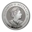2020 Australia 1 Kilo Silver Bull and Bear Coin BU