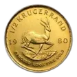 1/2 oz Gold South African Krugerrand (Abrasions)