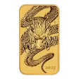 Dragon Rectangular Coin 1 oz Gold 2025