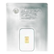 Mennica Polska 0.5g Gold Bar CertiCard Assay Card