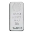 1 Kilo Silver Bar | Damaged